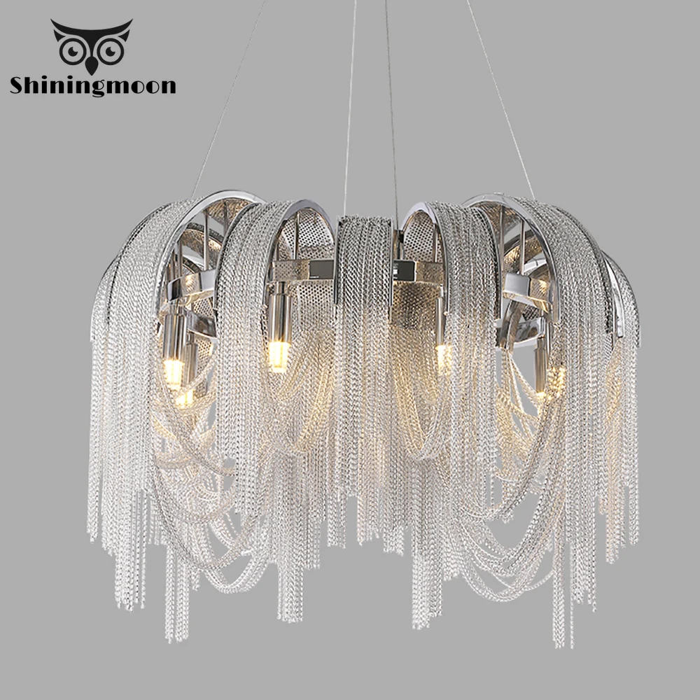 Современная креативная люстра с кисточками освещение Скандинавская новинка