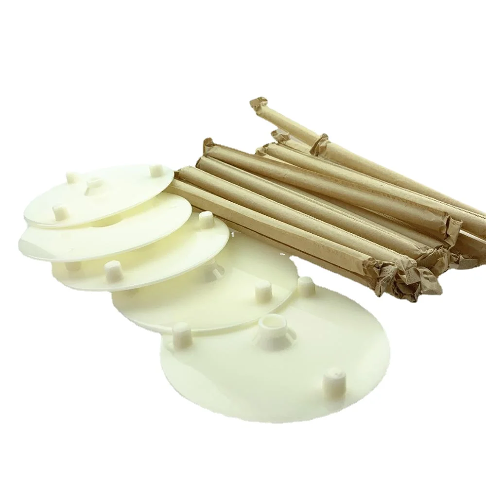 

Double-layer cake piling bracket Multi-layer piling gasket support frame straw 6-inch 8-inch cake bottom use