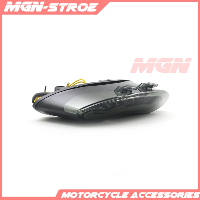 Светодиодный задний фонарь для мотоцикла со встроенным задним фонарем