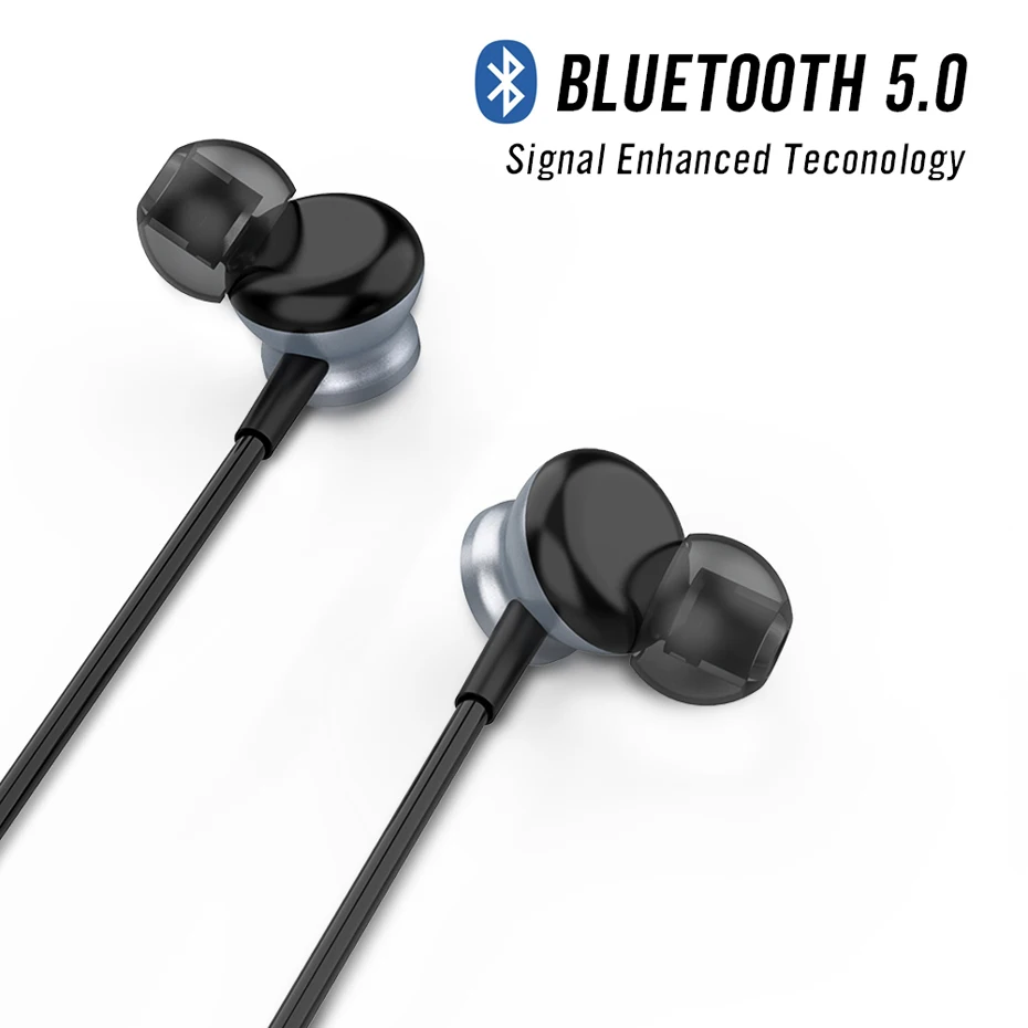UTRAI Bluetooth наушники 5,0, беспроводные наушники для телефона Xiaomi, Спортивная игровая гарнитура с микрофоном, гарнитура Bluetooth с шейным ободом