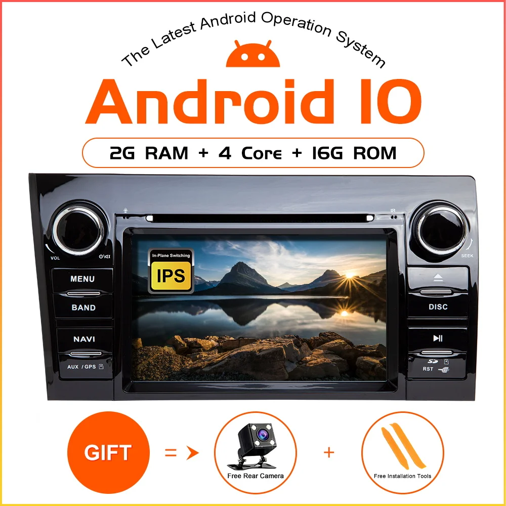 Автомобильный DVD-плеер ZLTOOPAI Android 10 для Toyota Tundra Sequoia 2007-2013 GPS радио стерео аудио IPS DSP -