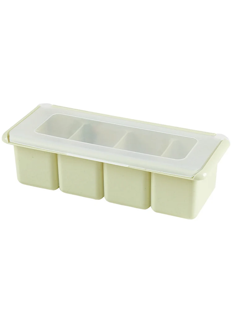 

Combination seasoning box seasoning jar plastic salt shaker seasoning storage box set seasoning box seasoning box seasoning jar