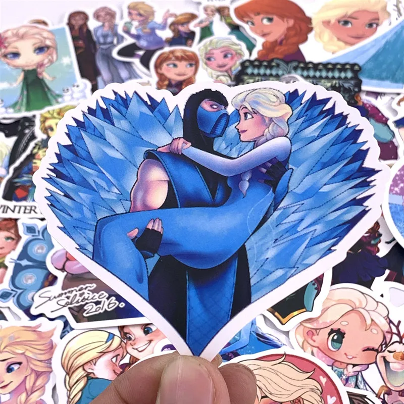 Наклейки из мультфильма Холодное сердце 100 шт.|Наклейки для творчества| |