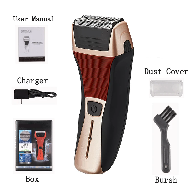 Бритва триммер для волос профессиональная электрическая бритва всего тела мытья