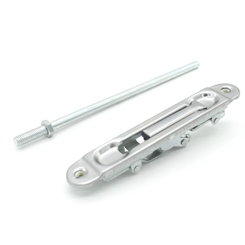 

Скрытые дверные болты из нержавеющей стали, 1 шт., рычаг безопасности, скрытая защелка, Противокражные матовые скользящие замки, мебельная фурнитура