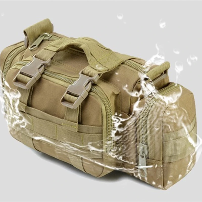 

Outdoor Single Shoulder Bag Tactical Combat Training Multi-functional Waist Pack Hunting Fishing Camera Photography Backpack