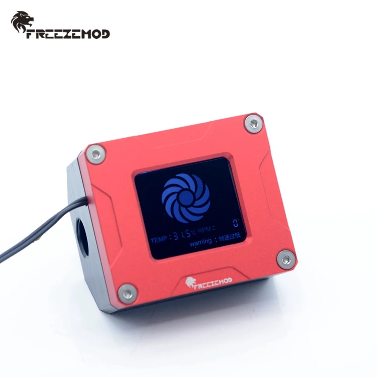 Электронный кулер для воды FREEZEMOD 2020 с дисплеем о скорости и температуре LSJ POZN|fittings