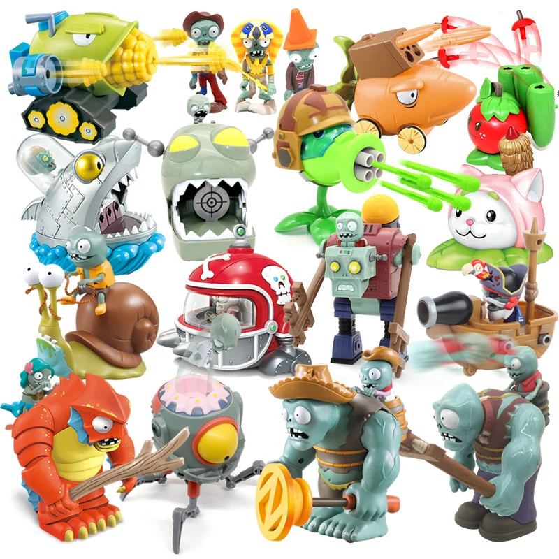 1 шт. Новые Фигурки растений против Зомби PVZ Pea Shooter Boss модель игрушки куклы
