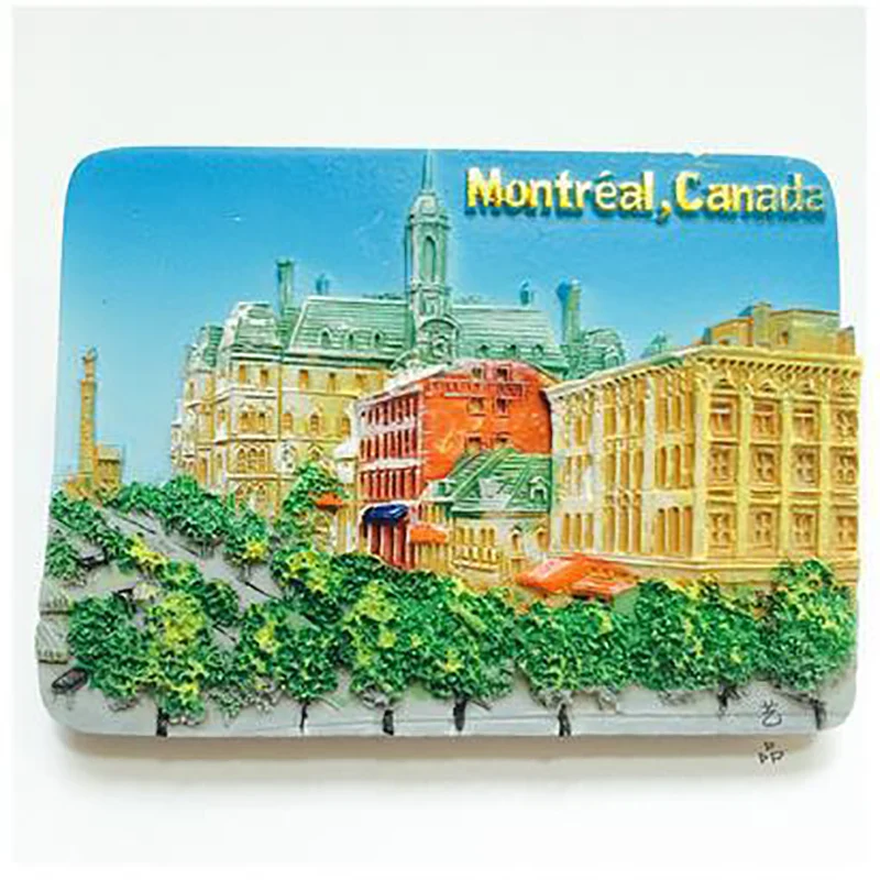 Магнит на холодильник ручной работы из смолы тайский корейский немецкий Венский