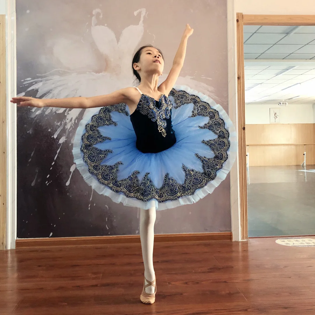 

Professional Ballet Tutu Child Kids Girls Adults Pancake Tutu Giselle Paquita Ballet Costume Women Ballerina Party Dress Girls