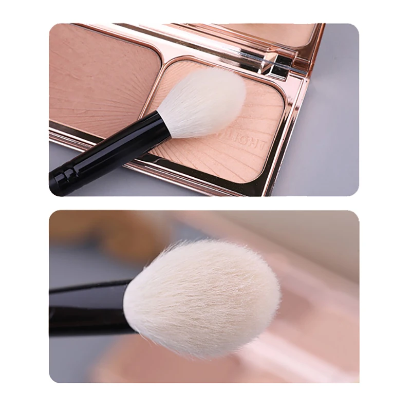 Кисти для макияжа Z183s ручная работа мягкие из козьей шерсти |