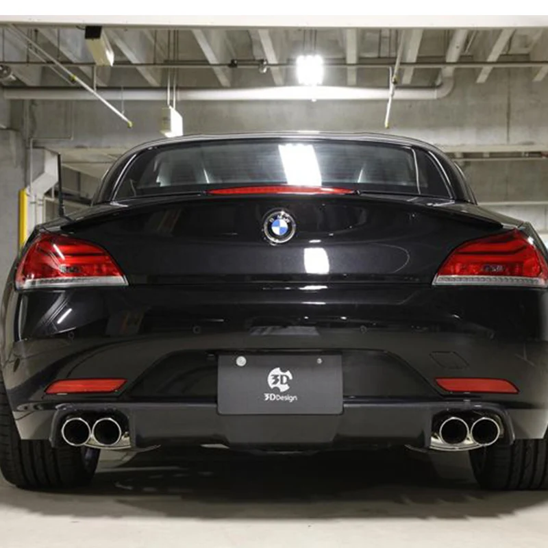 Комплект задней части кузова Z4 E89 из углеродного волокна 3D диффузор для BMW 2009 2013