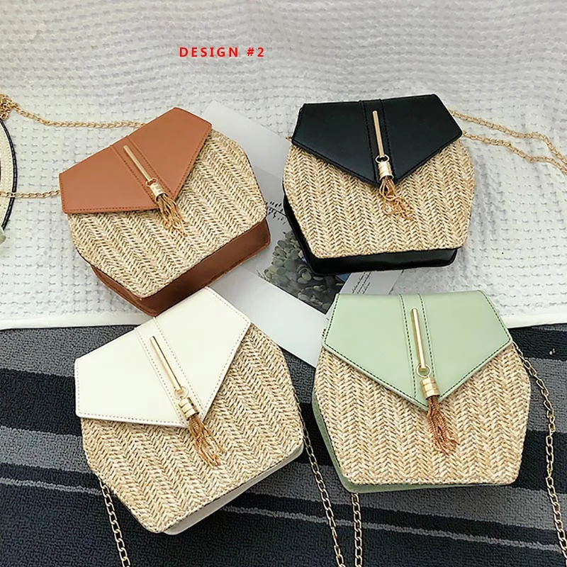 Wahyah сумка из ротанга Женская Ручная Сумка для женщин с кисточкой искусственной