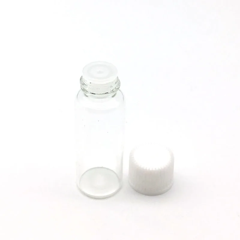 

5pcs Hot Sale Small Clear Glass Bottle with Orifice Reducer and Cap Small Essential Oil Mini 5ml Bottle