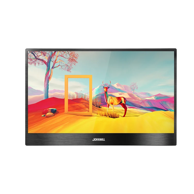 Портативный монитор 15,6 ''4K ips сенсорный экран lcd HD usb type C Дисплей для ПК ноутбука телефона PS4-switch-XBOX игровой монитор 1080p