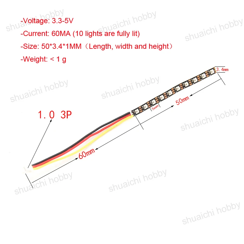 1 шт 35 мм ширина ws2812 программируе