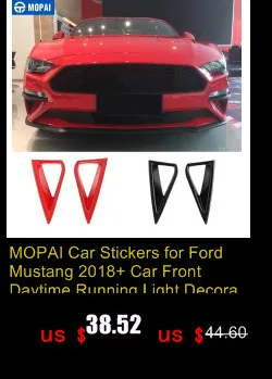 MOPAI ABS украшение для салона рулевого колеса автомобиля накладка наклейки для Ford Mustang