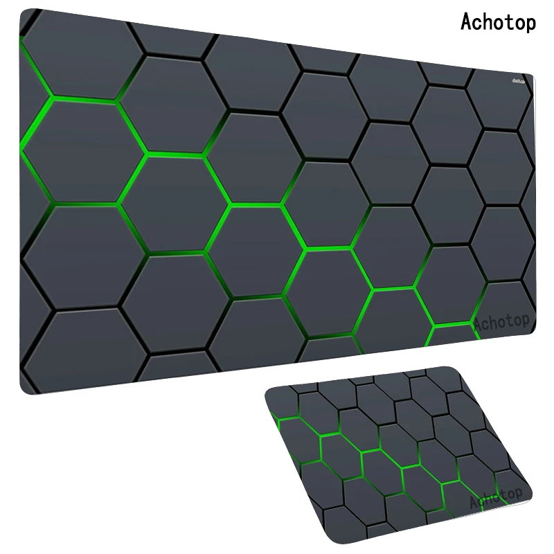 

Hexagon XXL Mousepad Gaming Notbook Mouse Pad Gamer Mat PC Game Computer Desk Padmouse Keyboard Large Play Mats 800X300MM Logo