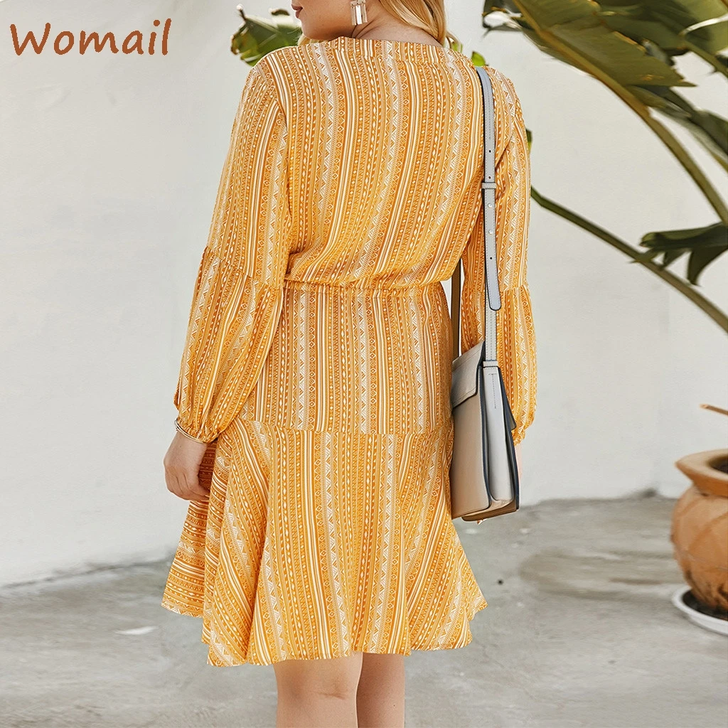 Женское богемное платье с цветочным принтом 2020 Вадим короткий рукав Ropa Mujer на