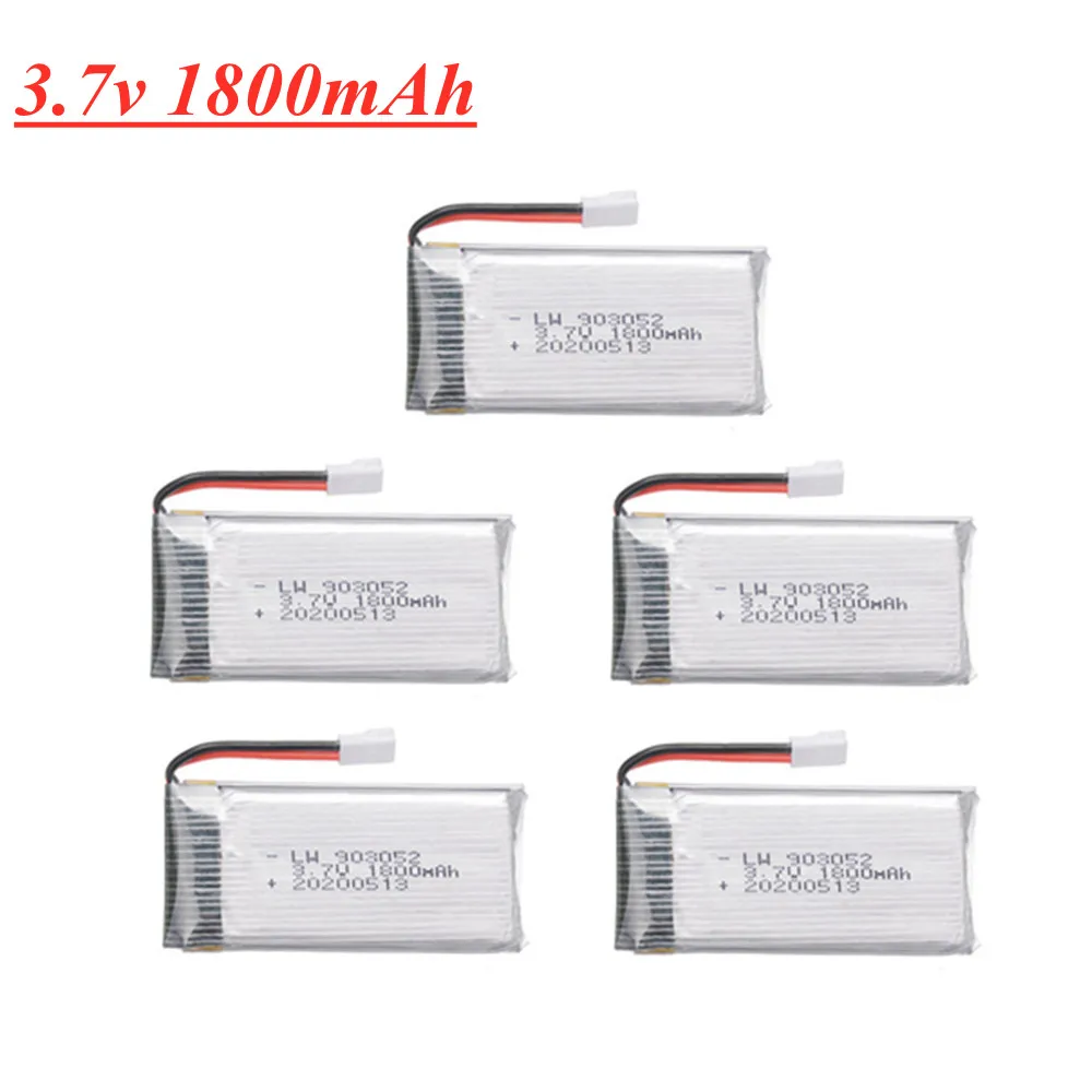 Аккумуляторная батарея 3 7 в 1800 мАч для SYMA X5SW X5 X5S X5C M18 H5P KY601S 903052 литий полимерный
