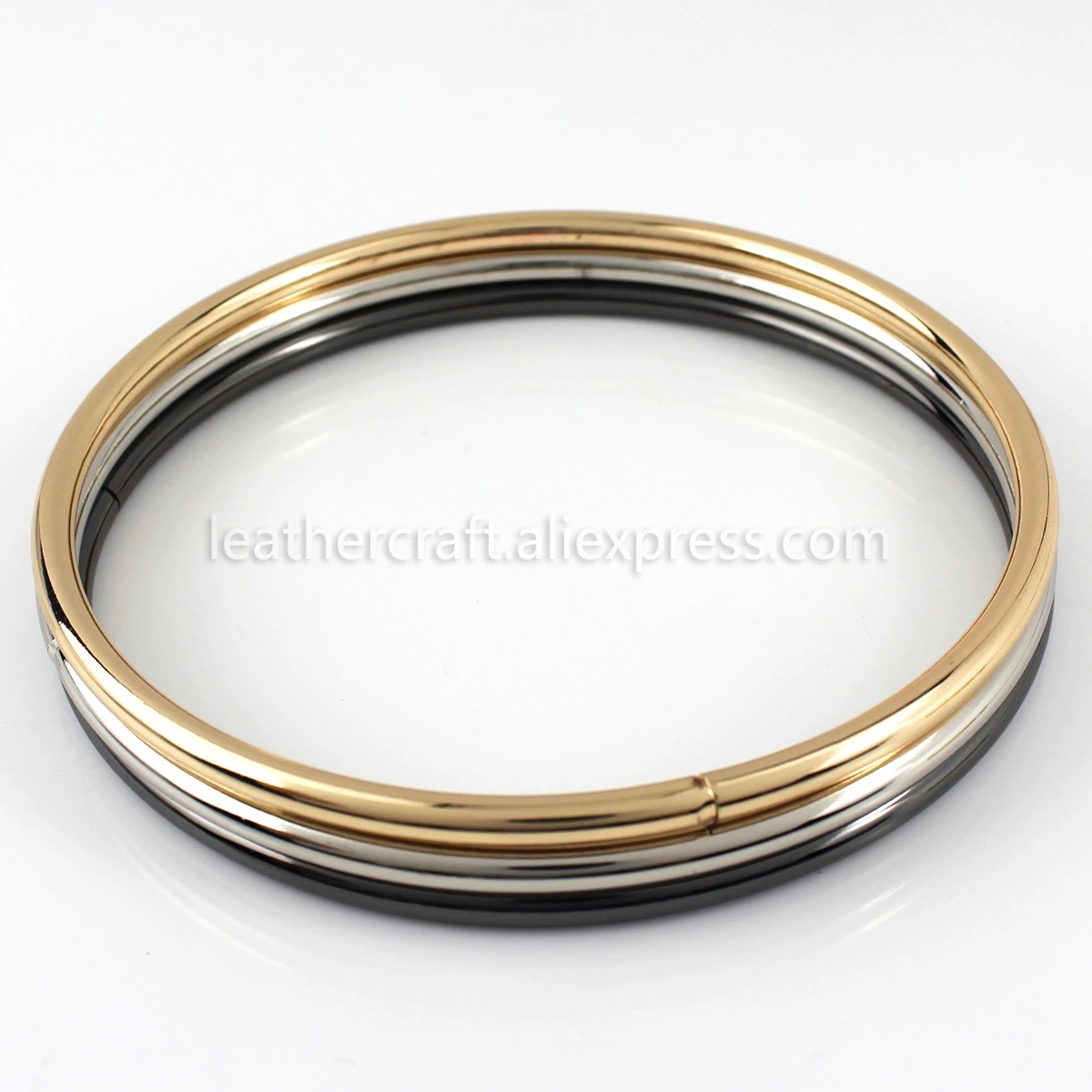 1х металлическая Твердая Сумка с круглым кольцом сменная сумка металлическим