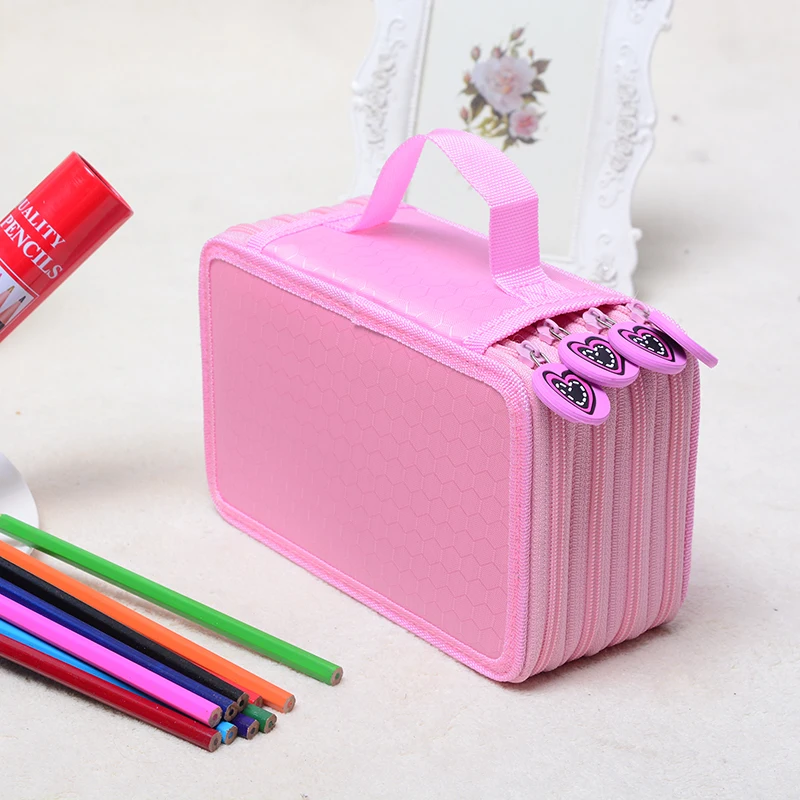 Чехол для карандашей большой школьный чехол из ткани Оксфорд милый ручек с 36 48 72