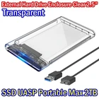 USB 3,0 к SATA3.0 внешний жёсткий диск 2,5 дюймов SATA3 5 Гбитс жёсткий диск Caddy чехол для внешнего жесткого диска HDDSSD жесткий диск чехол для инструментов