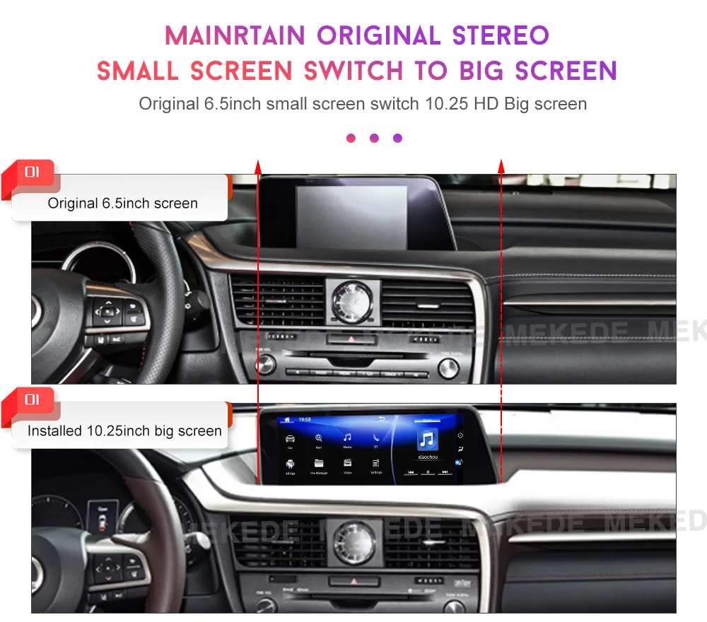 Автомобильный MP5-Player 8 ядерный Android 9,0 автомобильный Радио мультимедийный dvd-плеер для Lexus NX 200t 300h nx200T- с BT wifi gps ips