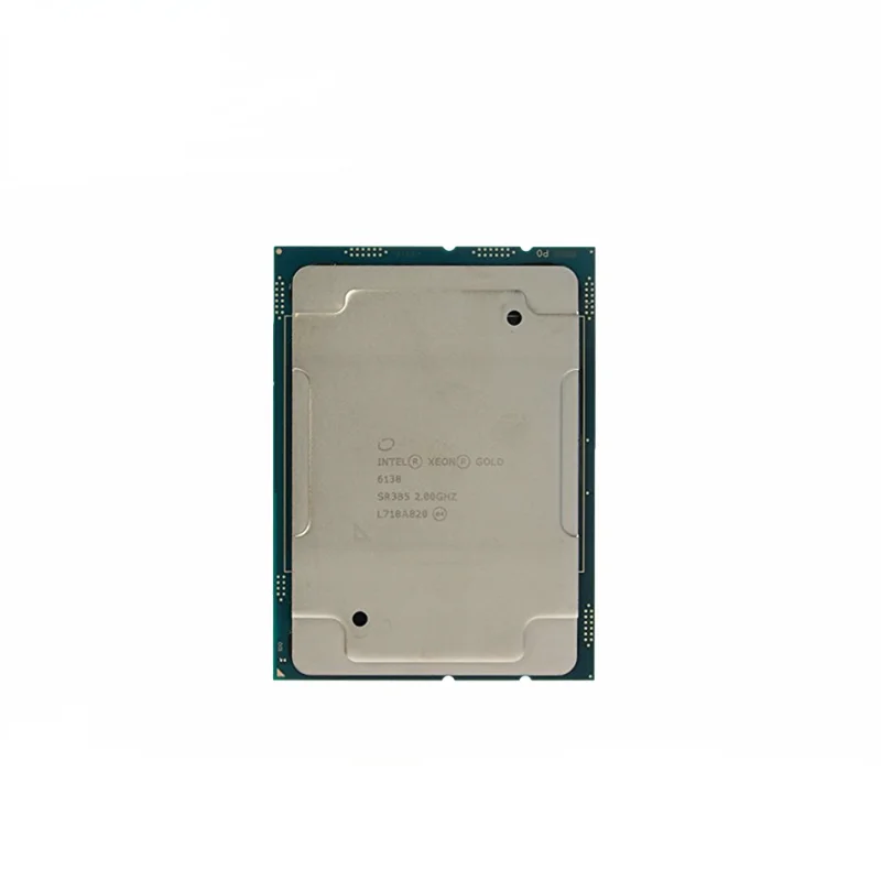 

Процессор Intel Xeon Gold 6138 SR3B5, 2,0 ГГц, 20 ядер, 40 потоков, 27,5 МБ, смарт-кэш, ЦП, 125 Вт, LGA3647 для материнской платы сервера