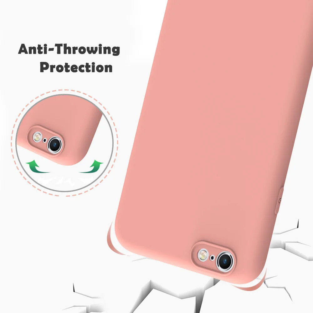 Для Apple iPhone 7 7Plus Мягкий ТПУ силиконовый роскошный мобильный телефон чехол