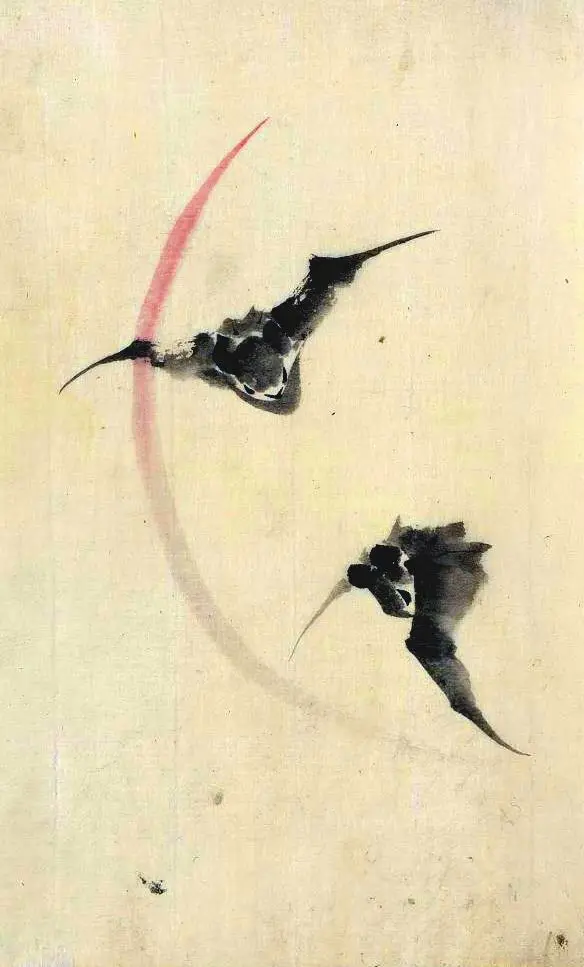 

Vintage Asian Japanese Chinese Bats Picture Art Silk Poster Print 24x36inch