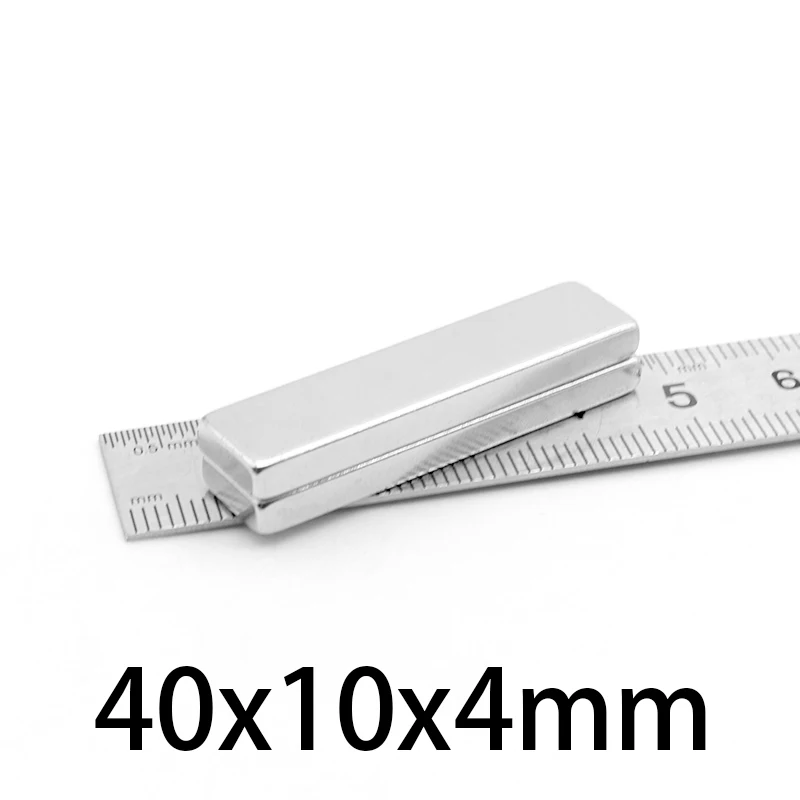 5 50 шт. 40x10x4 мм найти основные квадрат магнит 40 x 10 х 4 мощные магниты 40*10*4 Сильный