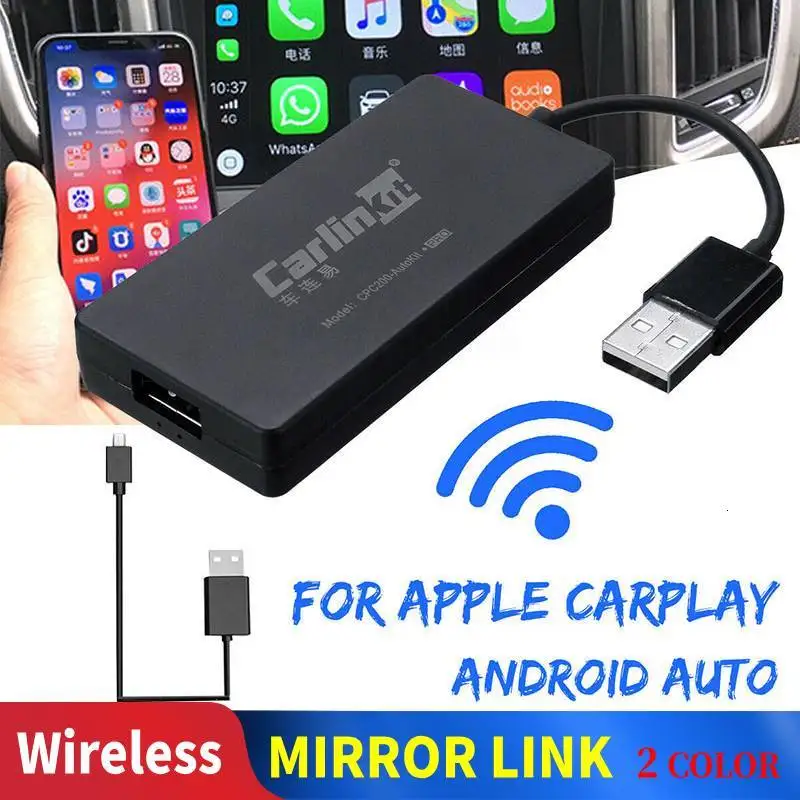 Carlinkit USB CarPlay ключ для Android автомобильное головное устройство сенсорный экран с системой iOS Carplay Новая обновленная версия