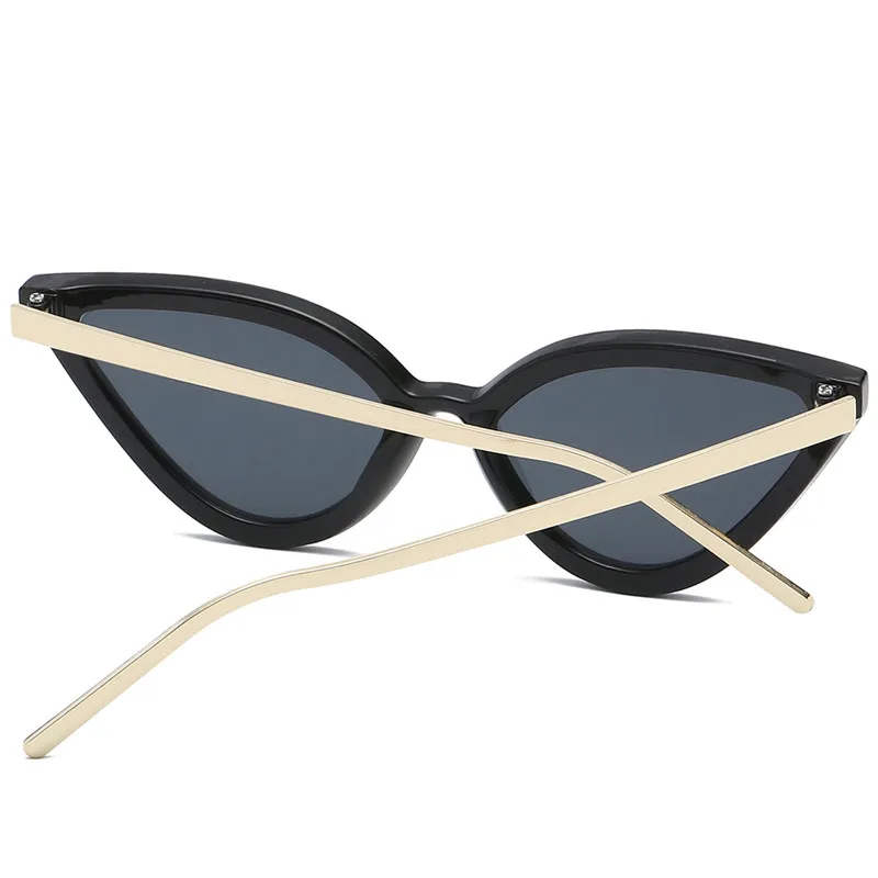 Солнечные очки RBRARE в металлической оправе женские небольшие солнцезащитные с