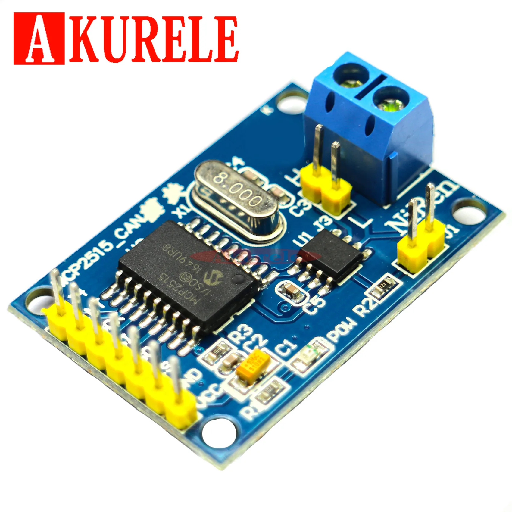 Модуль шины CAN MCP2515 TJA1050 приемник SPI модуль 51 MCU ARM для Arduino 100 шт. | Электроника