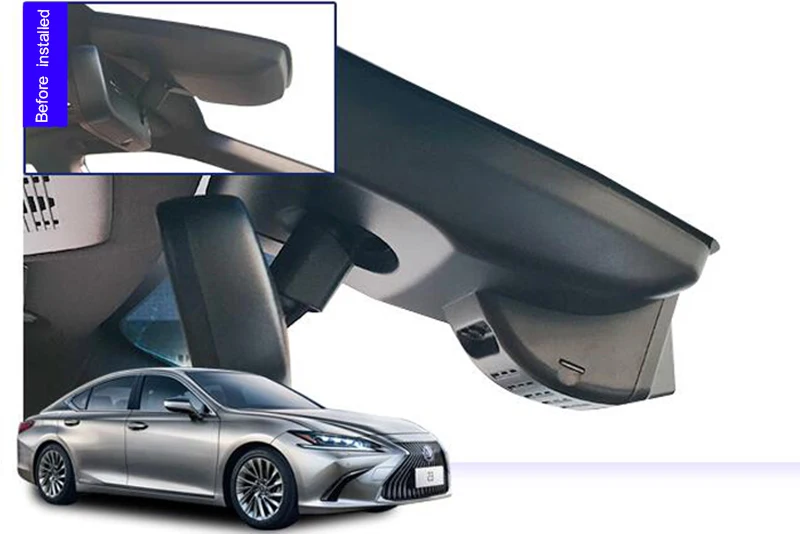 Для Lexus ES GS 260ESSPORT 300H 2015 2016 2018 автомобиля видео Регистраторы Wifi DVR видеорегистратор