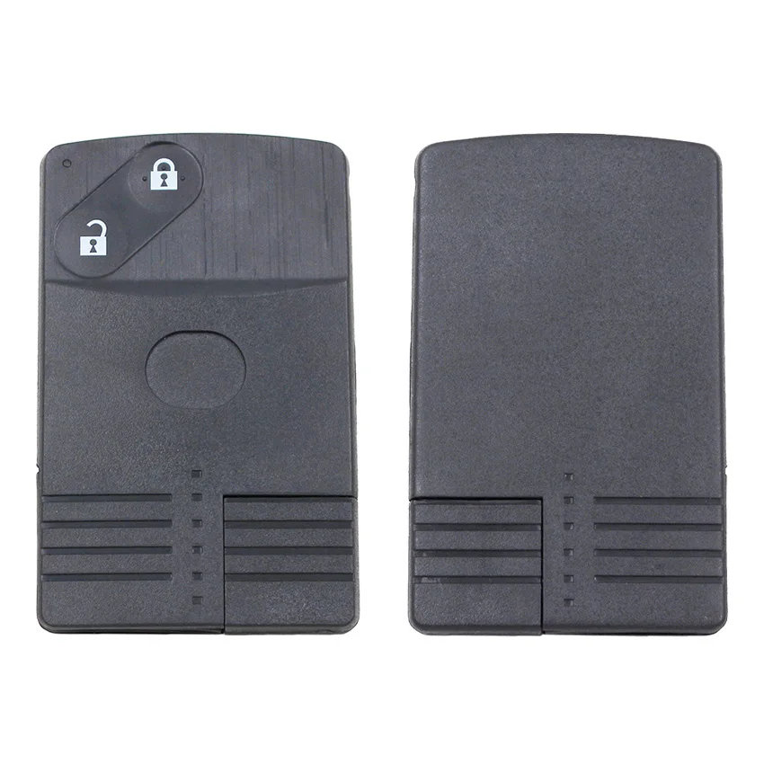 2 кнопки смарт-карта дистанционный ключ без ключа чехол брелок Необрезанный для