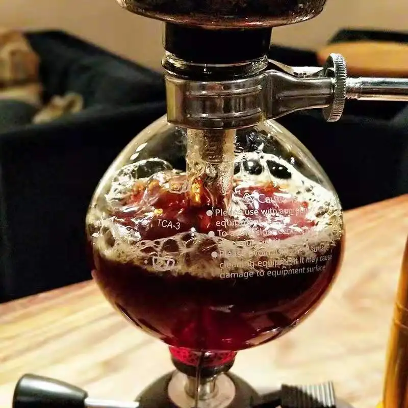 Японский Стиль Кофе сифон горшок 3/5 чашки капельного из нержавеющей чайник стали