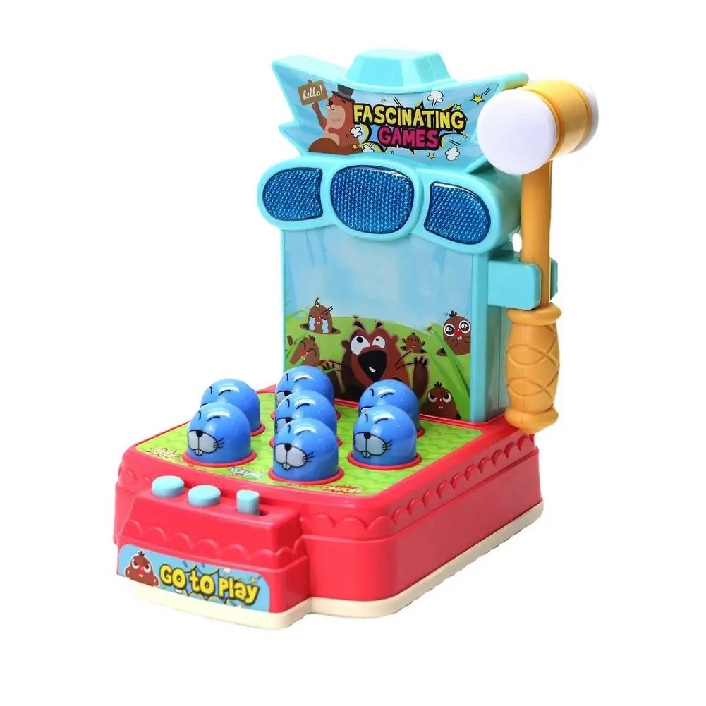 

Whack Game Toy Educational Musical Pounding Toys With Hammer Classic Smack Moles Games For Babies Fun Toy Set Above 3 Years Old