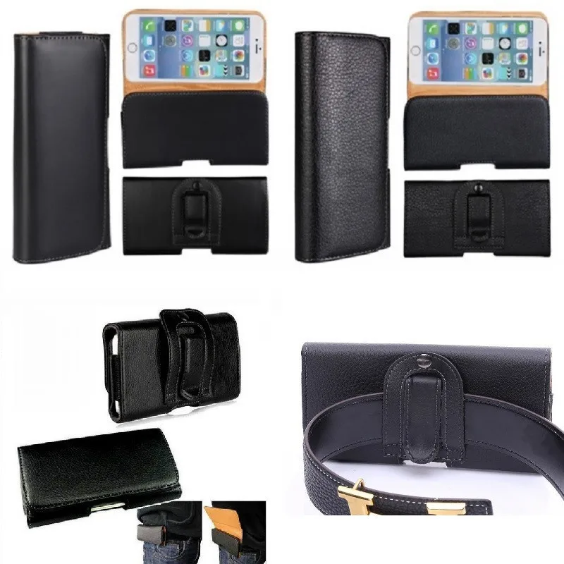 Универсальный Повседневный чехол для телефона с зажимом ремня кожаный Xiaomi Redmi 6 Pro