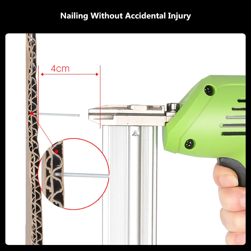 

220V Electric Nail Gun F30/422 Dual Purpose Nailing Machine Electric Nailer Stapler Furniture Staple Gun Woodworking Power Tools