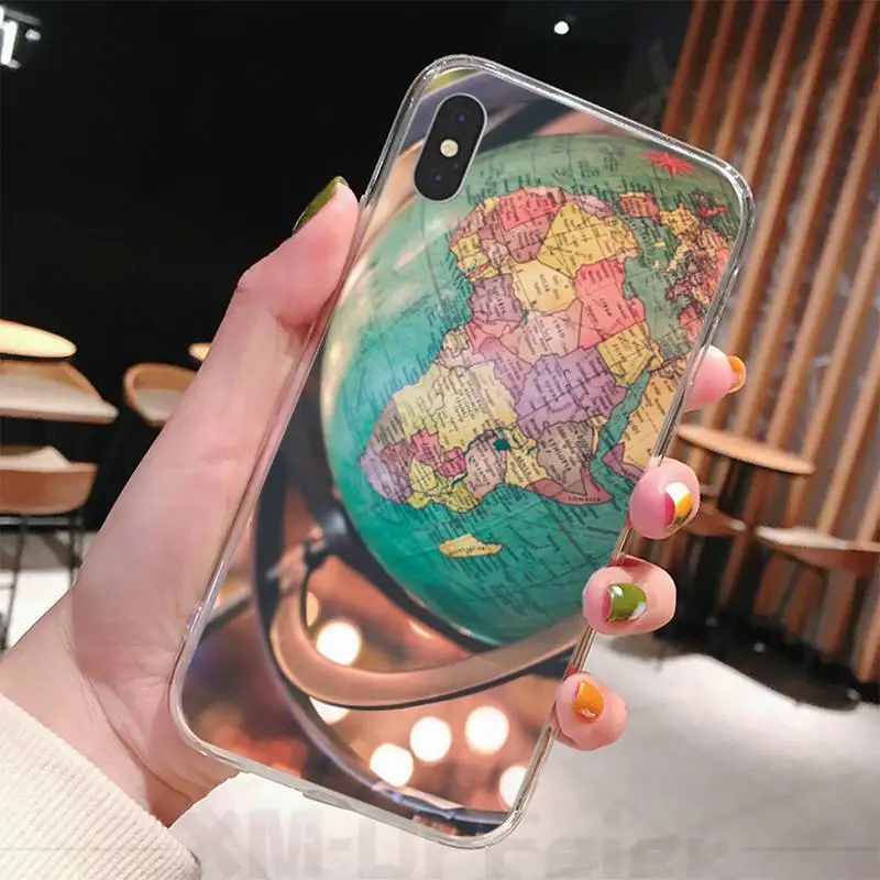 Новый чехол для мобильного телефона BaweiTE Earth Home globe iphone 6 6s plus 7 8 X XS XR MAX 11 pro Pro Max |
