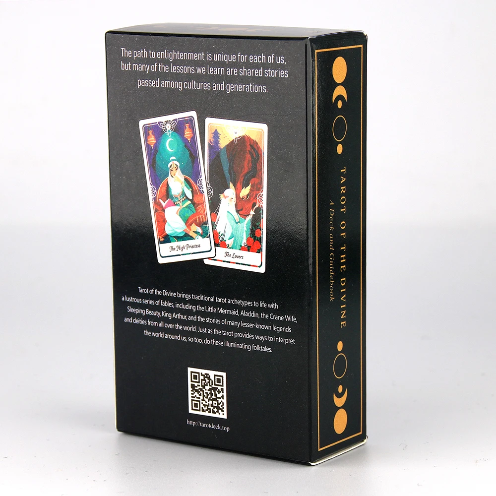 78 шт./компл. Таро диской колоды руководства вдохновленные фольклором дегиации и