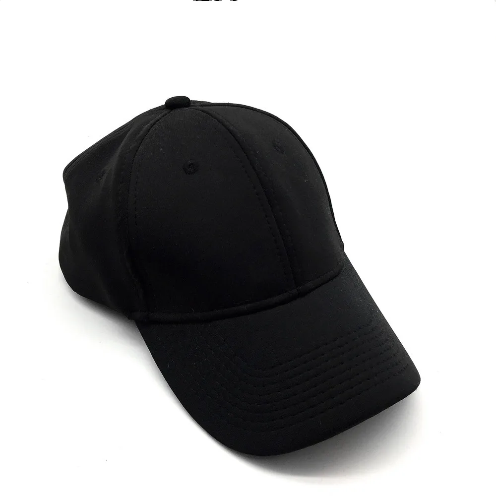 Для женщин мужчин неопреновый Бейсбол Кепки черный Белый Цвет Полосатый лента