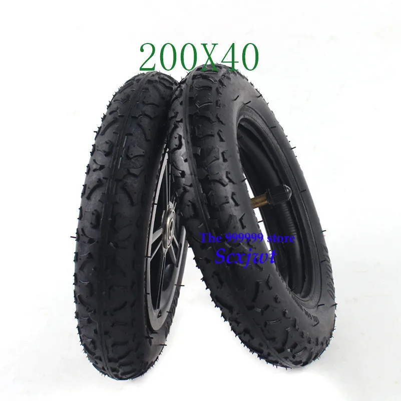 Супер 200X40 складной велосипед Резина для шин скутер Мотоцикл аксессуары детский
