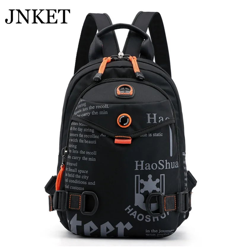 

Мужские нейлоновые рюкзаки JNKET, многофункциональная дорожная сумка-мессенджер, водонепроницаемая сумка на плечо