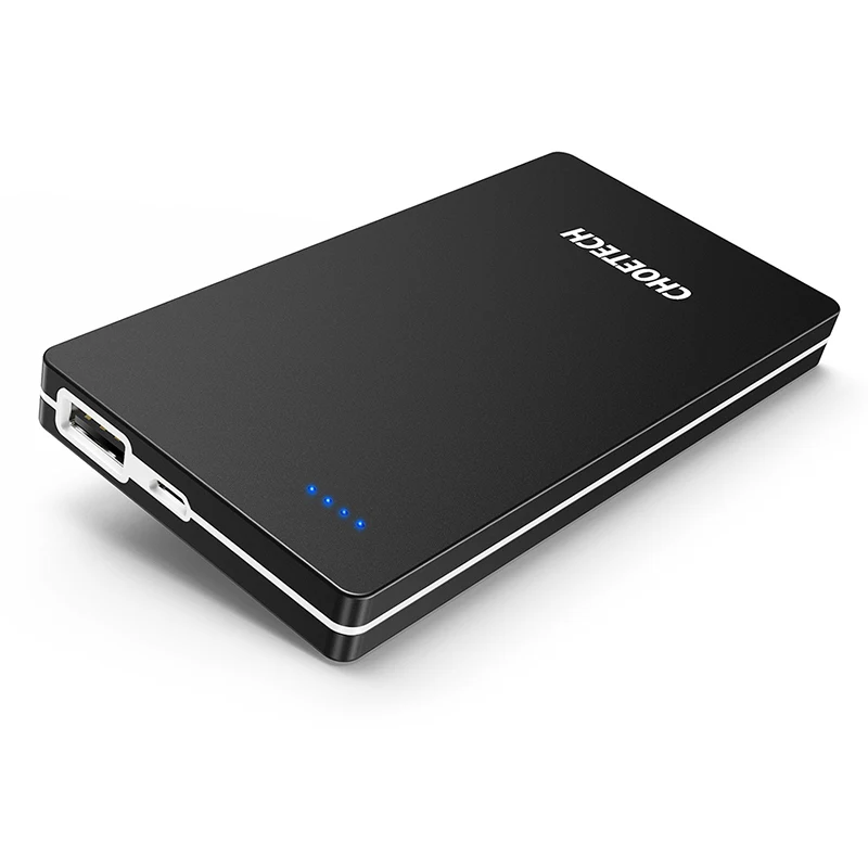 CHOETECH power 10000 мА ч банк для Samsung Galaxy S8 внешняя батарея портативное зарядное