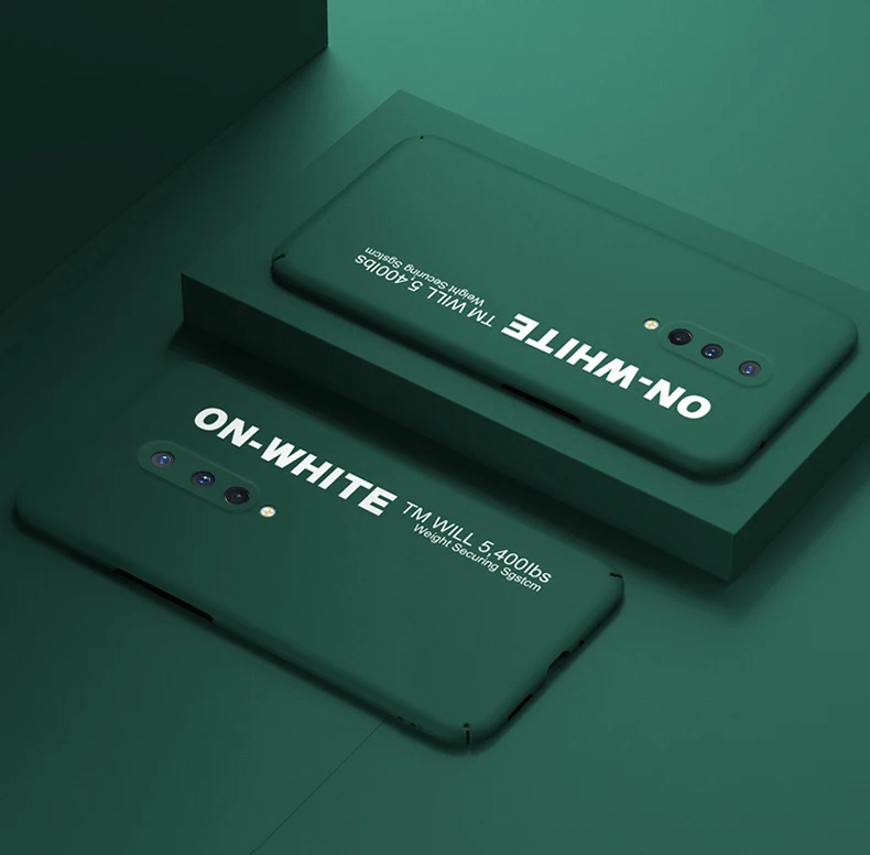 Жесткий пластиковый Чехол для Oneplus 8 Pro матовый тонкий чехол 5 5t 6 6t 7 7T 1 + oneplus 6T