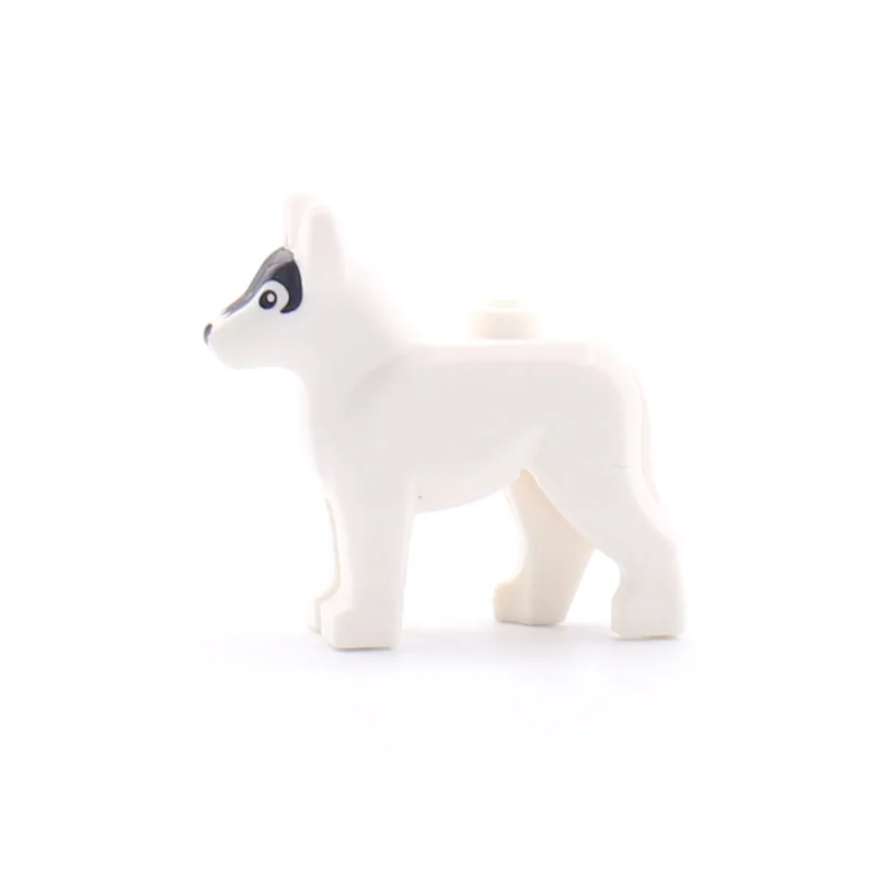 5 шт./лот креативные животные Полицейские собаки фигурки MOC аксессуары детали