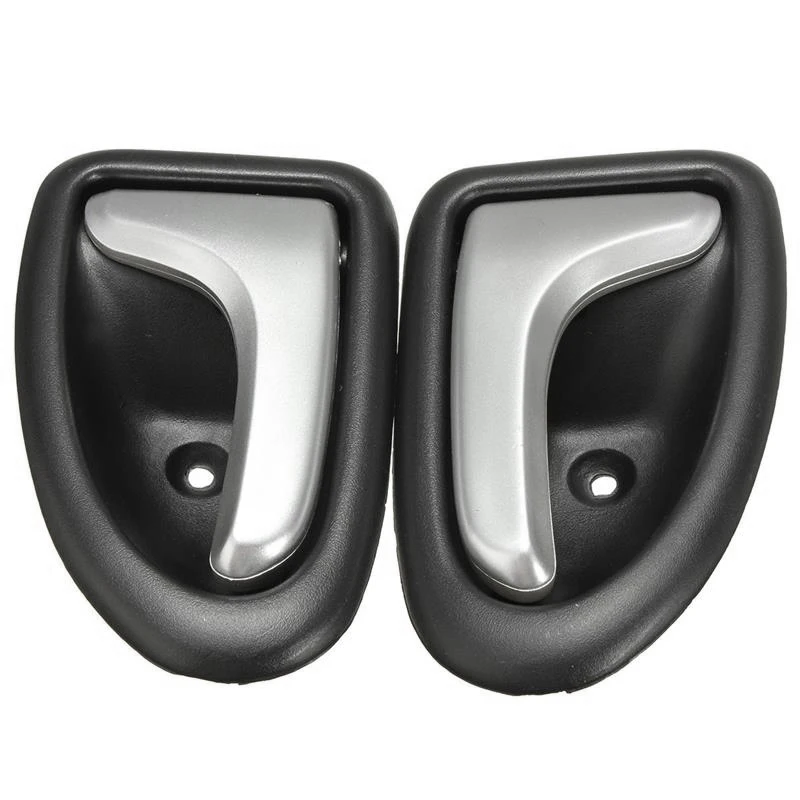 1 пара левый/правый черный хром Автомобильный Кабель Тип межкомнатной дверной